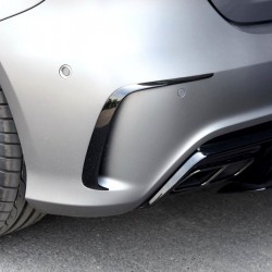 Πρόσθετα τριμ οπίσθιου προφυλακτήρα AMG look Edition 1 για Mercedes-Benz Α-Class (W176) 